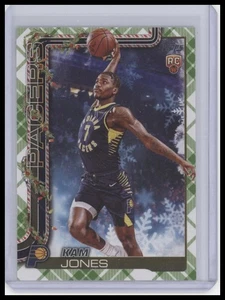 Topps Holiday Plaid Kam Jones Rookie RC #H198 2025-26 - Imagen 1 de 2