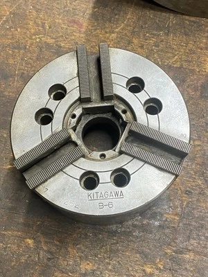 Portabrocas eléctrico de torno CNC de tres mordazas Kitagawa de 6,5 pulgadas #B-6 Foto 1 de 4