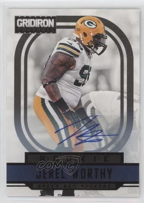 2012 Panini Gridiron Rookie O's Signatures /25 Jerel Worthy #247 Rookie Auto RC - Image 1 of 2