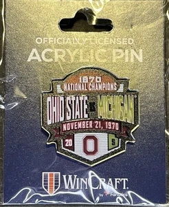 1970 OSU Championship Pin Vs That Team Up North - Bild 1 von 1