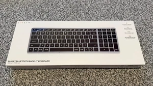 Satechi Slim X2 Wireless Backlit Bluetooth Keyboard Space Grey - Picture 1 of 2