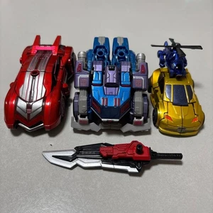 Transformers Generations 3 Figure Lot Ultra Magnus, Sideswipe, Bumblebee Japan - Picture 1 of 7