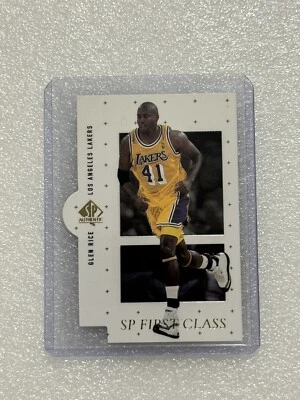 1998-99 SP Authentic First Class #FC4 Glen Rice Die Cut Lakers - Image 1 of 2