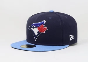 New Era 59Fifty Men Women Cap Toronto Blue Jays 2024 Alternate Blue Fitted Hat - Picture 1 of 5