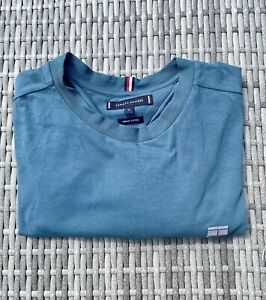 Tommy Hilfiger Jeans T Shirt Adult Medium M Navy Blue Sport Cotton Outdoors Mens