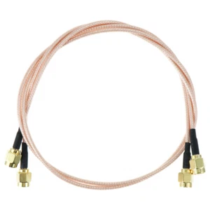 2pcs SMA mâle à SMA Câble mâle RG316 Câble extenseur d'antenne coaxiale - Zdjęcie 1 z 12