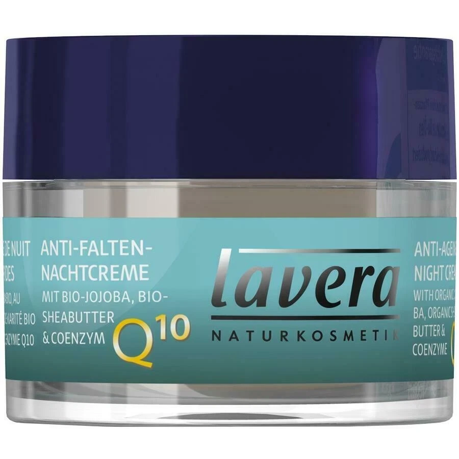 Crema de Noche Antiedad Lavera con Q10 - 50 ml - Base Sensible - Orgánica Foto 1 de 1