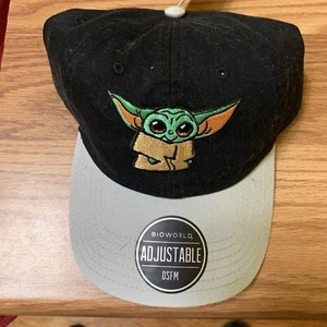 NUEVO CON ETIQUETAS - Sombrero Ajustable Baby Yoda El Niño Star Wars Disney - Bioworld - Imagen 1 de 8