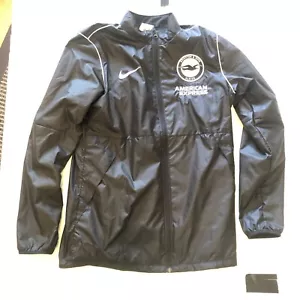 NIKE M BRIGHTON & HOVE ALBION windbreaker JACKET SOCCER FOOTBALL premier league - Picture 1 of 6
