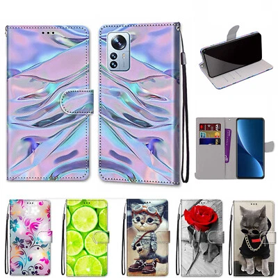 For Samsung A50 A51 A52 A32 A33 A42 Printed Leather Flip Wallet Stand Phone Case - Image 1 of 4