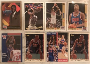 Derrick Coleman 8 Karten Rookie Karten Lot - Bild 1 von 2