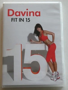 Davina - Fit In 15 - DVD - Free Postage - Picture 1 of 1
