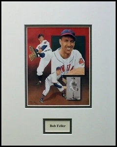 Bob Feller Cleveland Indians Print - Picture 1 of 1