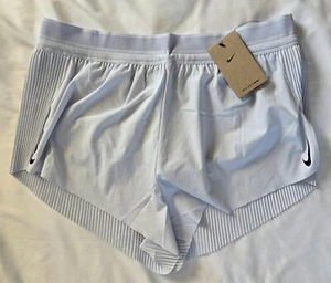 Nike AeroSwift Dri-FIT ADV 3" Running Blue Shorts Women's FN2328-085 Sz XL - Picture 1 of 2