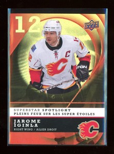 2008-09 MCDONALD'S UPPER DECK SUPERSTAR SPOTLIGHT #IS10 JAROME IGINLA