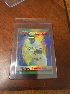 1994 Topps Finest #223 Rickey Henderson REFRACTOR! VERY RARE - Image 1 of 2