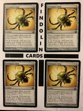 4x Contagion Clasp Scars Of Mirrodin x4 LP English Magic Actual Pics!