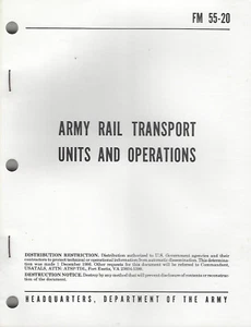 Historical book Army Rail Transport Units and Operations - Picture 1 of 1