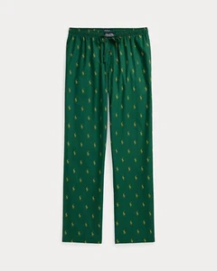 Polo Ralph Lauren Men's Woven Allover Pony Pajama Pants Green S, XL - Picture 1 of 3