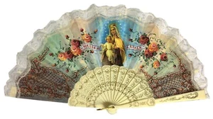 Abanicos de Mano Abanico de Mano con Virgen del Carmen Nueva Religión y Espiritualidad - Imagen 1 de 19