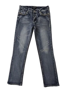 Silver Tammy-1062 Vintage Triple Five Woman's Girls 16 Blue 26 X 28 Denim Jeans - Picture 1 of 14