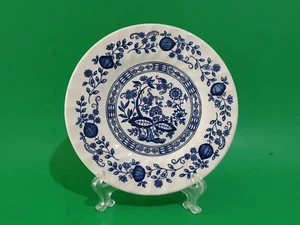 Crown Clarence Blue Onion Bread & Butter Plate - Set of 3 - Picture 1 of 4