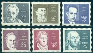 1970 Hegel,philosophy,Beethoven,Gutenberg bookprint,Barlach,Germany DDR,1534,MNH - Picture 1 of 1