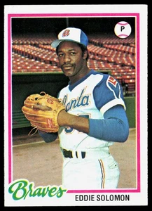 Eddie Solomon 1978 Topps #598 - Imagen 1 de 2