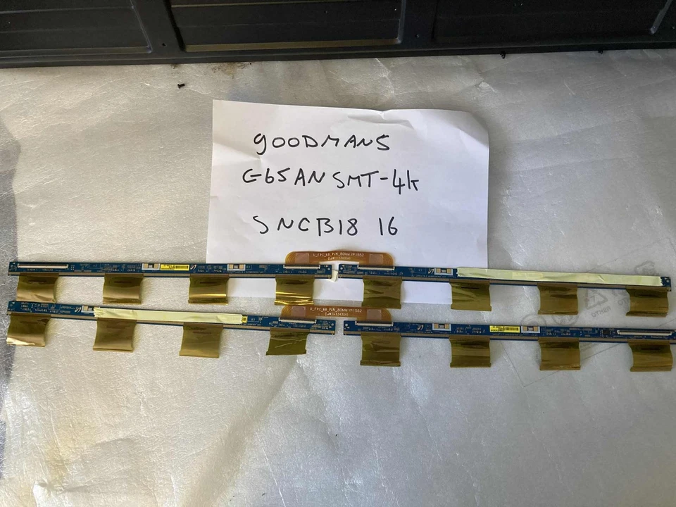 JUEGO 15Y_VU65SBLV0.1 COF PANTALLA LCD PLACAS BÚFER PARA TV Goodmans G65ansmt-4K Foto 1 de 1