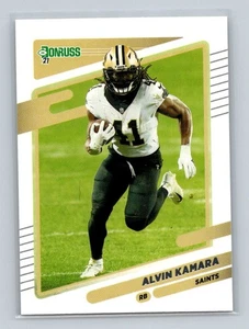 Alvin Kamara 2021 Panini Donruss #94 New Orleans Saints - Picture 1 of 2