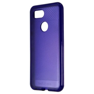Tech21 Evo Carreaux Séries Gel Étui pour Google Pixel 3 - Ultra Violet - Photo 1 sur 3