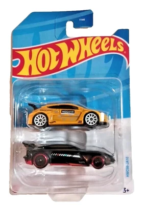 2024 Hot Wheels Themed 2-Pack Nightburnerz Megane Trophy/Gazelle R HWC98 - Image 1 of 4