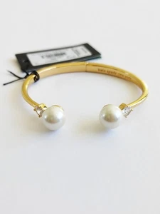 Kate Spade New York Pearls Of Wisdom Armreif mit offenem Scharnier - Bild 1 von 10