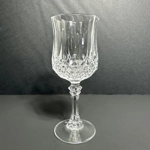 Wine Glass Octagon Shaped, Diamond Pattern - Set Of 2 - Picture 1 of 2