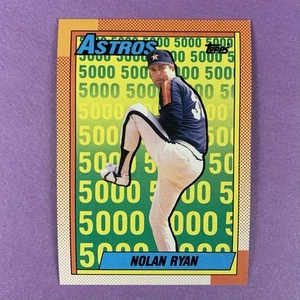 1990 Topps card Nolan Ryan #4 HOF Houston Astros - Picture 1 of 2