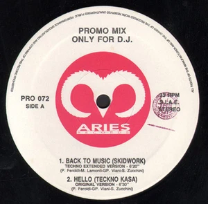 Skidwork / Taghian Kasa / a. C. T.H Dott. Erdbohrer - Promo Mix 72 - 1993 Aries - Picture 1 of 2