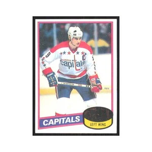 1980 Topps Ryan Walter Washington Capitals #154 - Picture 1 of 3