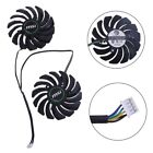 2Pcs 4Pin Gpu Cooling Fan Pld09210b12hh 87Mm For Rx470 Rx480 Rx580 Cooler
