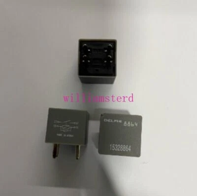 1Pcs New DELPHI 15328864 8864 relay 12VDC 4 Pins - Image 1 of 3