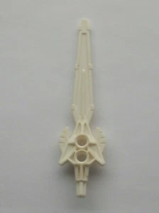 LEGO White Large Figure Sword Danju Series 1 Ref 47459 Set 7700 Stealth Hunter - Picture 1 of 1