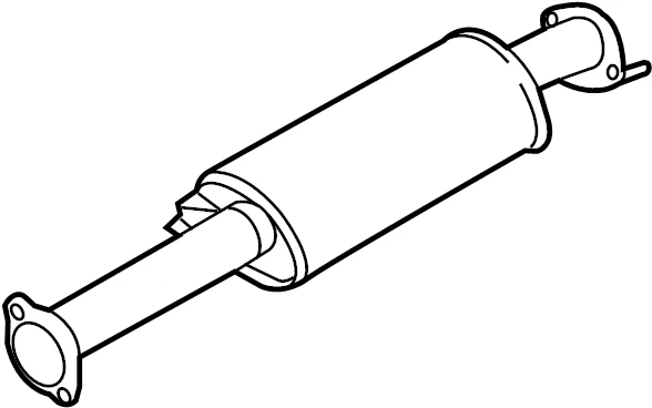 286503Q120 GENUINO HYUNDAI SILENCIADOR CENTRAL MONTAJE SONATA 2010-14 2000CC 2400CC Foto 1 de 1