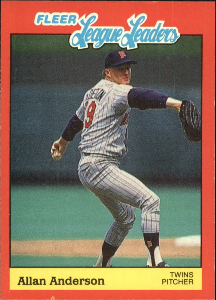 1989 Fleer League Leaders Baseball Card Pick - Image 1 of 1