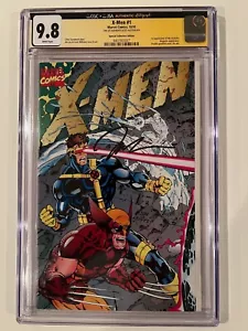 X-MEN #1 CGC 9.8 - Near Mint/Mint (WHITE Pages) - New SLAB! - SIGNED BY JIM LEE! - Picture 1 of 12