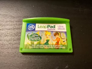 LeapFrog LeapPad Only Disney Fairies Tinker Bell Ultra eBook Game Cartridge - Picture 1 of 6