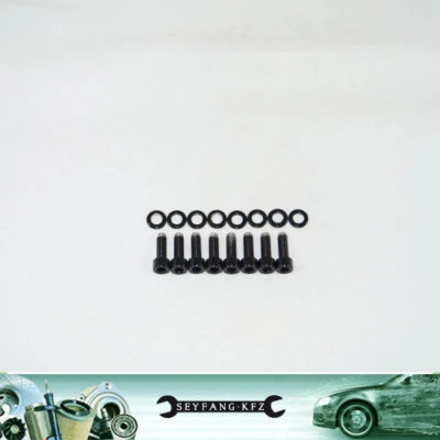 Viti Copertura Valvola Acciaio Inox Nero Opel Ascona C Gt Corsa A Omega Ohc OHV - Imagen 1 de 2