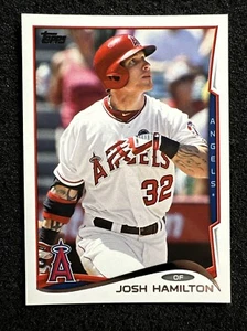 JOSH HAMILTON #575 2014 Topps Baseball QTY Los Angeles Angels - Picture 1 of 2