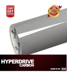 Vinyl Wrap Car Light Grey Gloss Premium Quality Sheet Film Free Air Release UK - Picture 1 of 4