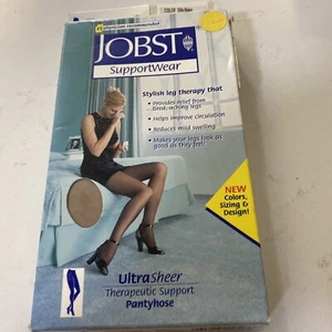 JOBST 117233 UltraSheer 8-15 mmHg Waist Compression Stocking SILKY BEIGE S Small - Picture 1 of 5