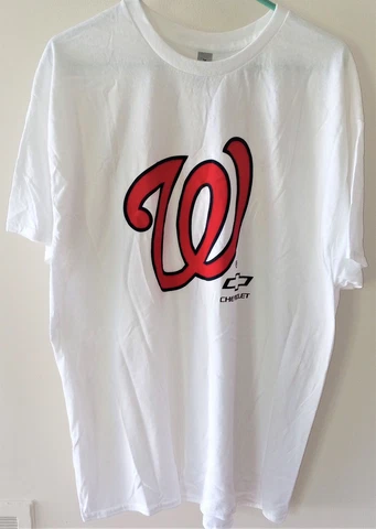 Washington Nationals T Shirt (SGA 2022) - Size: (XL) Extra Large - 100% Cotton Cover