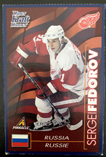 Sergei FEDOROV, Team Russia,  1997-98 Kraft Dinner, Detroit Red Wings, Hand cut